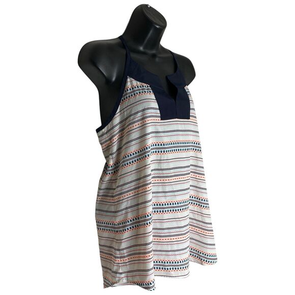 Athleta Tank Top Womens XS V-Neck Tassels Halter Beachy Athleisure Boho Sporty - Picture 5 of 11